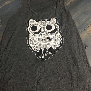 Owl tank top